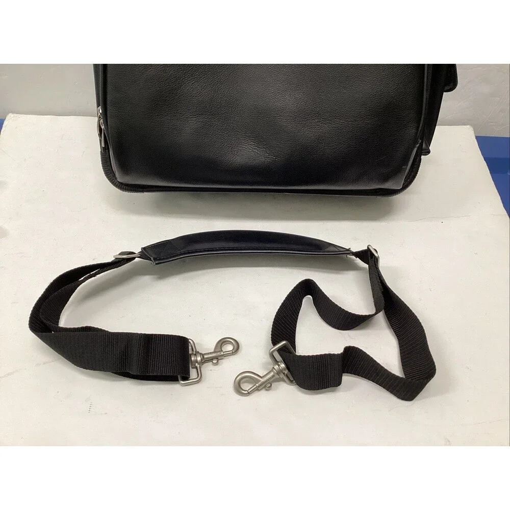 targus leather notebook case black TLE300